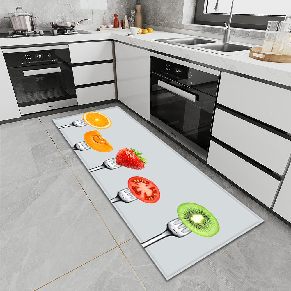 Коврик для входной двери, ковер для кухни, спальни, нескользящий ковер для ванной комнаты, коридора, балкона, коврик с узором