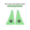 2pcs Car Door Corner Anti-collision Durable Protective Stickers For Alfa Romeo Giulia 147 Mito 156 159 166 GT Stelvio Brera BX2