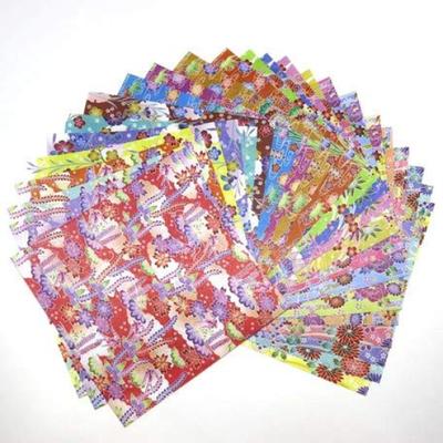 Бумага ручной работы Kamiiso Sansho Washi Chiyogami Бени Бин тип префектуры Окинава