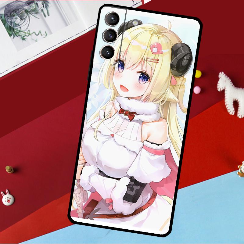 Чехол Watame Hololive для Samsung Galaxy S26 S25 S24 S21 S22 S23 Ultra S10 Plus S20 FE S25 FE