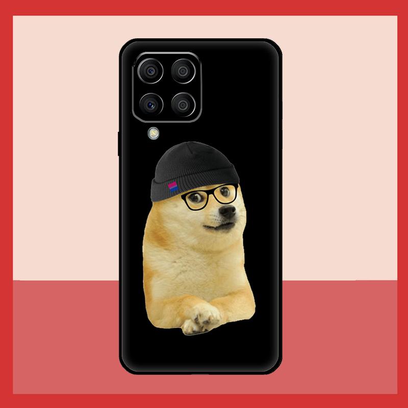 Cheems Doge Meme Funny Doggy Case For Samsung Galaxy M12 M52 M06 M16 M36 M56 M33 M15 M55 M31 M13 M14 M53 M32 M35 M34 M54