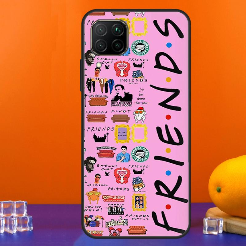 Friends TV For Huawei Nova 7i 8i 11i 12i 12s 9 10 SE Y91 Y90 Y60 Y70 Y72 Y61 P30 P40 Lite P60 Pro Case
