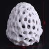 Plastic Water Grass Cultivation Dish 3D Print Simulation Porous Coral Stone  For Fish Tank