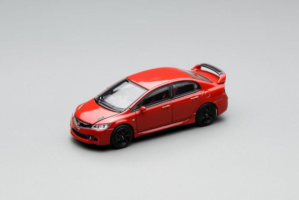 FREESTYLE MOTORHELIX Масштабная модель Honda Civic Mugen RR Красная Готовая модель M65410 1/64 (ФД2)