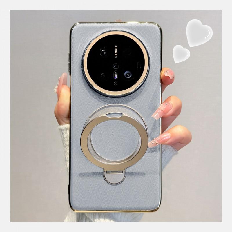 Premium Vegan Leather Phone Case Mate 70 Pro With Rotating Kickstand Or Full Camera Coverage Matte Finish Minimalist