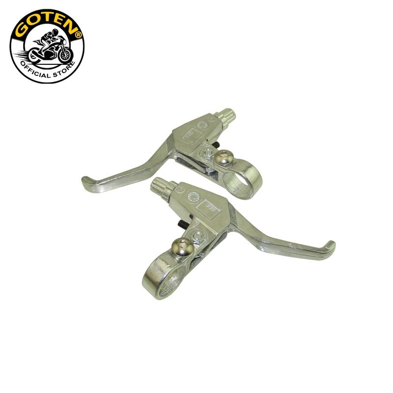 Goten Right Left Brake Levers Set For 43cc 47cc 49cc Gas Scooter Mini Chopper Pocket Dirt Bike