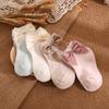 Cute Baby Girl Socks  Cotton Breathable Bow Princess Girl Lace Socks Ruffle Socks Kids Socks Girls Little Girl Socks