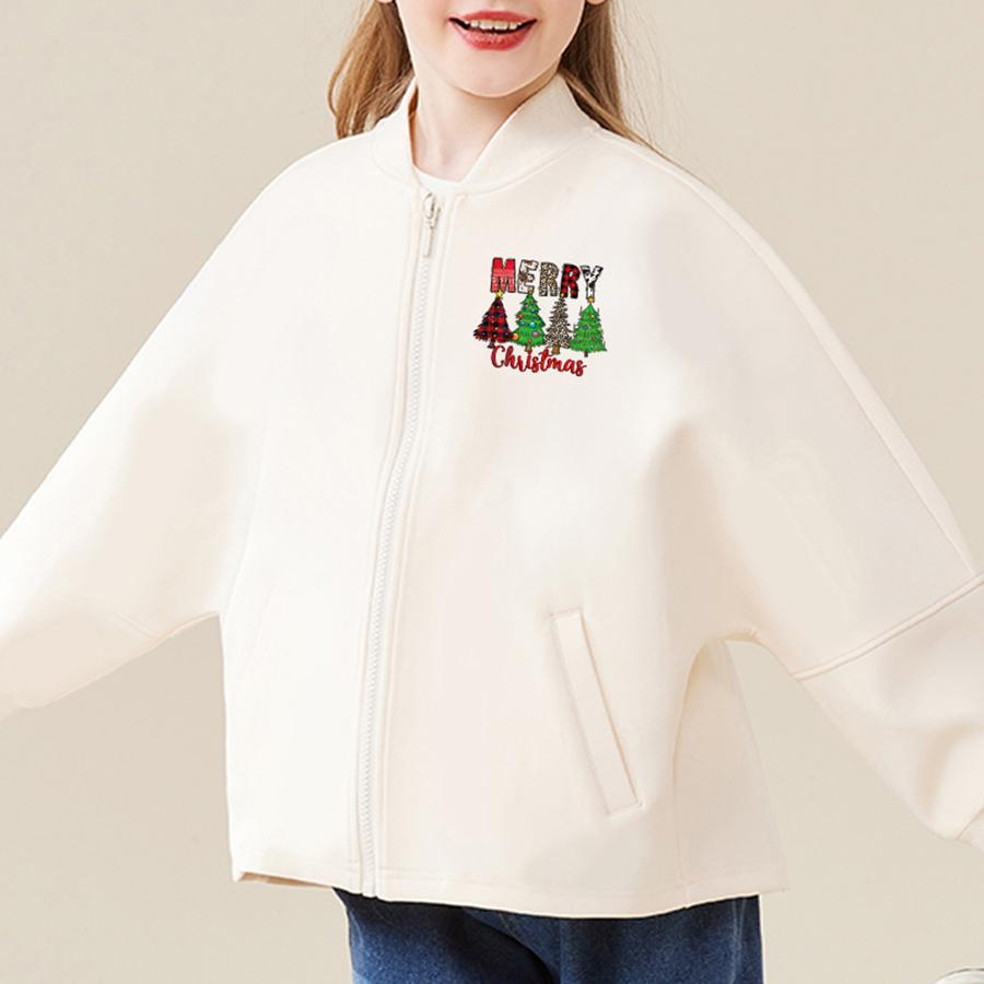 Нашивки с рождественской елкой для рюкзака, одежды, аксессуары «сделай сам», наклейки в полоску, модные термопрессовые аппликации, термонакладки