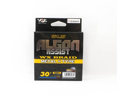 YGK Algon Assist WX Плетеный узел Тип 4м Размер 30, 260lb Синий 260 (9361)
