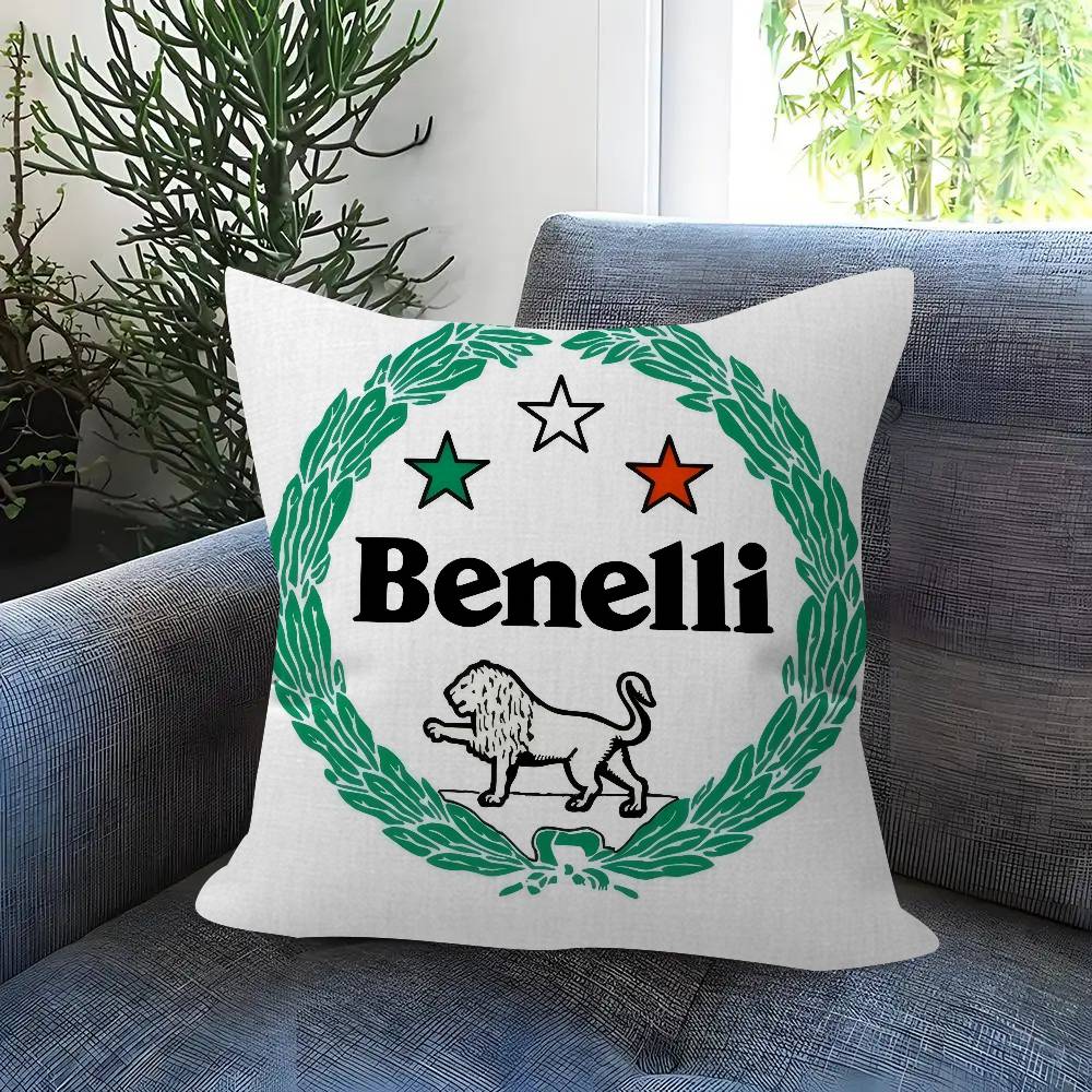 BBBianchiS Bike Logo Cushion Cover Pillowcase Upholstery Sofa Throw Pillow Home Decor Pillowcas