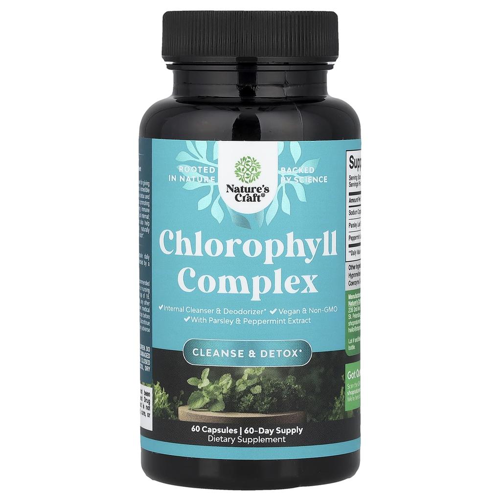 Nature's Craft, Chlorophyll Complex, 60 Capsules