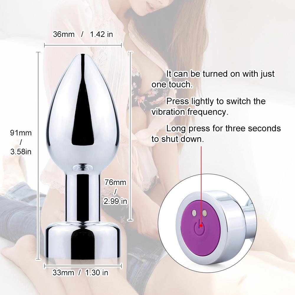New Wireless Remote Control Male And Female Universal Harem Thread Anal Plug Prostate Orgasm Masturbation Massager Adult Product