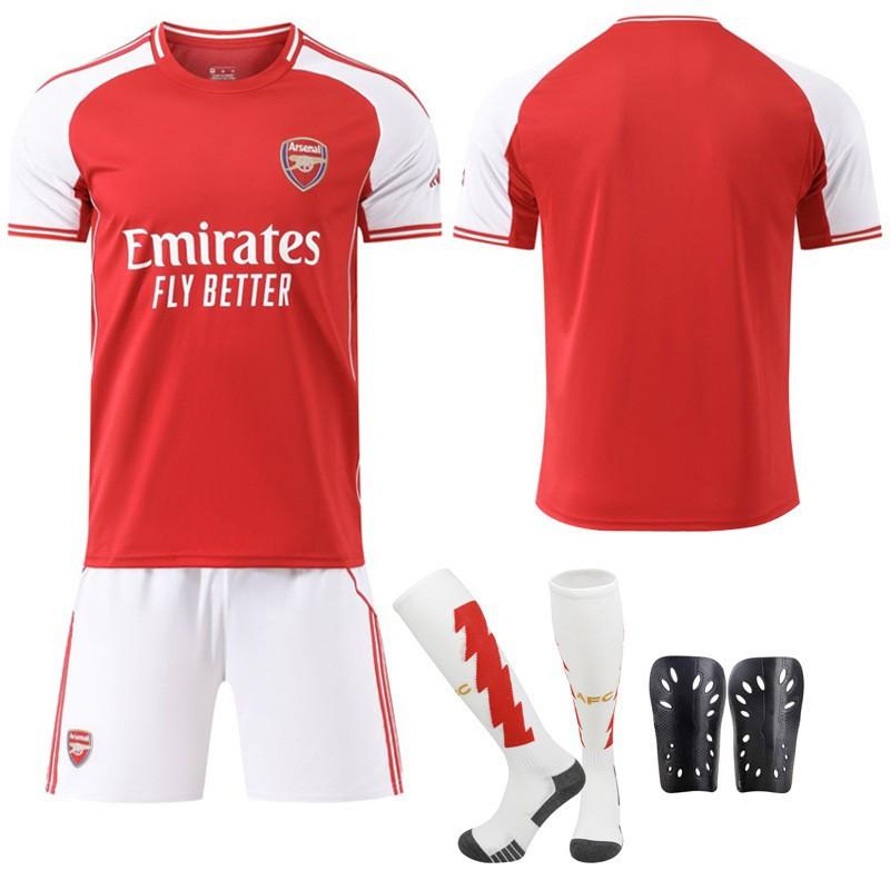 Arsenal Home Football Set - No. 14 Yorcres, No. 41 Rice, No. 7 Saca, No. 8 Oldgao 2526 Season Jersey