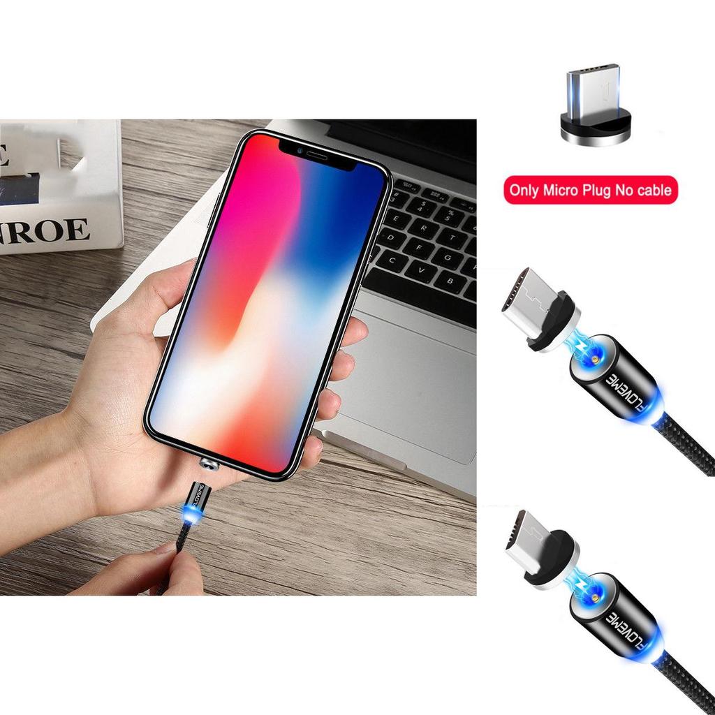 Плетеный магнитный зарядный кабель Lightningusb для iPhone Typec