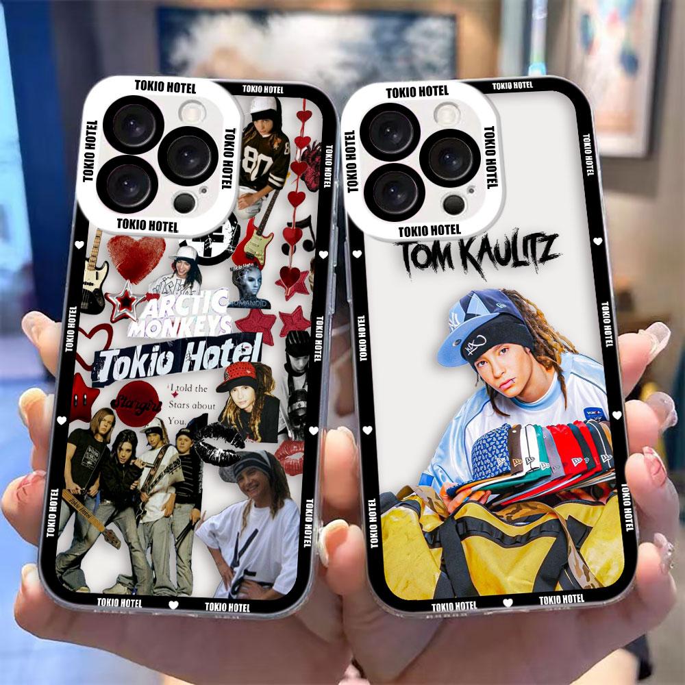 Tokio H-Hotel B-Bill K-Kaulitz Прозрачный чехол для телефона для Samsung A72 A71 A57 A56 A55 A53 A52 A51 A36 A35 A33 A32 A26 A24 A23 A22 Чехол