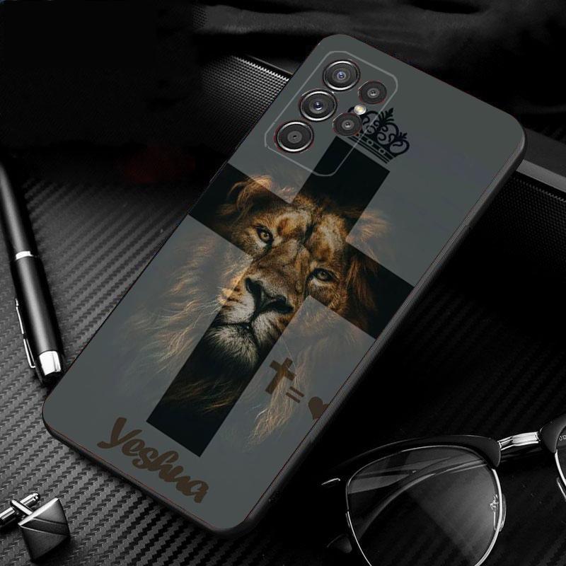Чехол для телефона с изображением Иисуса для Samsung S26 S25 S24 S23 S22 Ultra S23 S22 S25 Plus S24 FE S26Edge