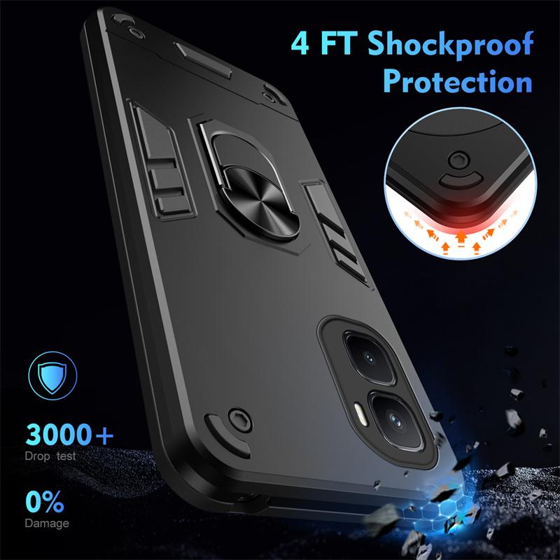 Чехол Для Infinix GT 50 Pro X6891 Чехол Бронированный Ударопрочный Чехлы Для Телефона Для Infinix GT50 Pro Магнитный Держатель Для Автомобиля Кольцо Чехол Обложка