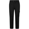 Minimalist Embroidered Drawstring Waist Comfortable Sports Knit Casual Pants Men Bottoms Black ZM02497-201248