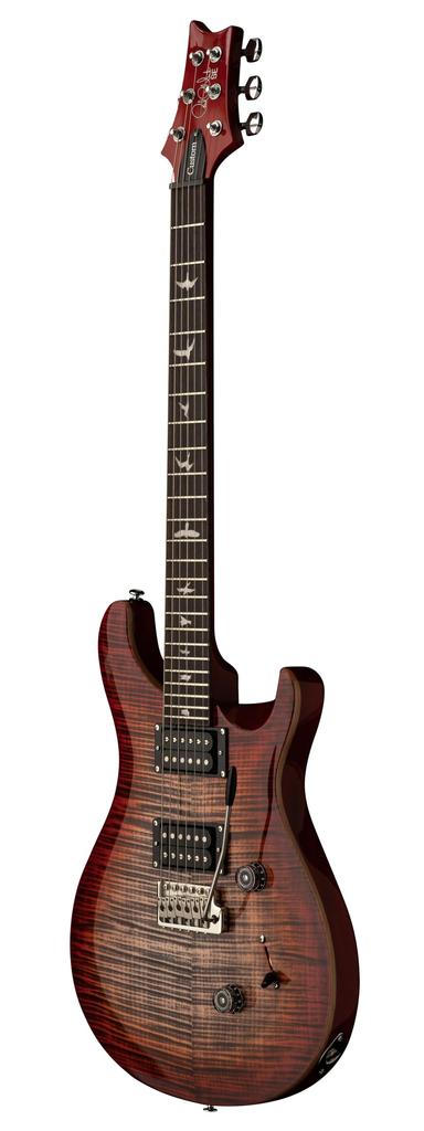 PRS SE Custom 24 Charcoal Cherry Burst with bag
