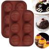 Half Ball Sphere Silicone Cake Muffin Chocolate Hot Chocolate Bomb