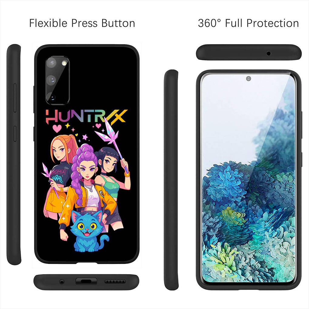 Для Samsung Galaxy S25 S24 S23 S22 Ultra FE Plus A17 A37 A57 A56 A55 A06 A16 A15 A36 A26 A35 A05 A25 A54 A34 Чехол Zoey KPop Rumi Demon Mira Hunters X