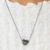 Meumdal Volume Heart Necklace (black)