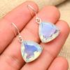 Glorious Milky Opal Gemstone Handmade 925 Sterling Silver Jewelry Lovely Earrings For Women