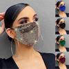 Sequins Cosplay Face Cover Breathable Washable and Reusable Mouthcover