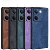 Luxury Leather Case for Vivo Y02s Y17s Y35 4G Y78 Plus Y33s Y33e Y77 Y77e Y100i Skin Feel Soft Edge Rugged Bumper Back Cover