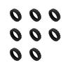 8 Pcs Luggage Caster Cover Thick Reduce Noise Caster Protection Prevent Scratches Non-slip Suitcase Wheel Covers Wear-Resistant Waterproof Wheel