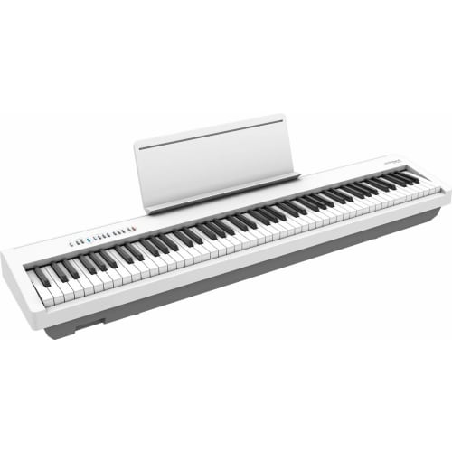 Цифровое пианино Roland FP-30X, 88 клавиш, портативное, тонкое, электронное пианино со встроенным динамиком и Bluetooth-аудио, белое
