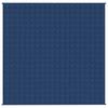 VidaXL Weighted Blanket Blue 200x200 Cm 13 Kg Fabric 350797