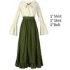 Ladies' Renaissance Period Costume Dress For Halloween Party Cosplay