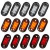 10Pcs Warning Light Led Diode Light Trailer Truck Led Side Marker Lamp
