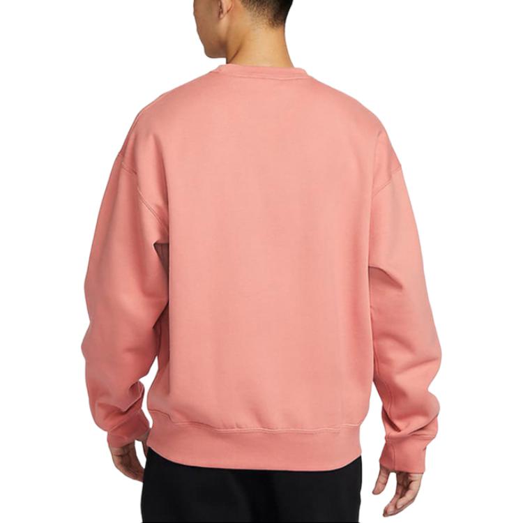 Nike Solo Swoosh As M Nk Flc Crw Sweatshirt Men's Pink DX1362-618
