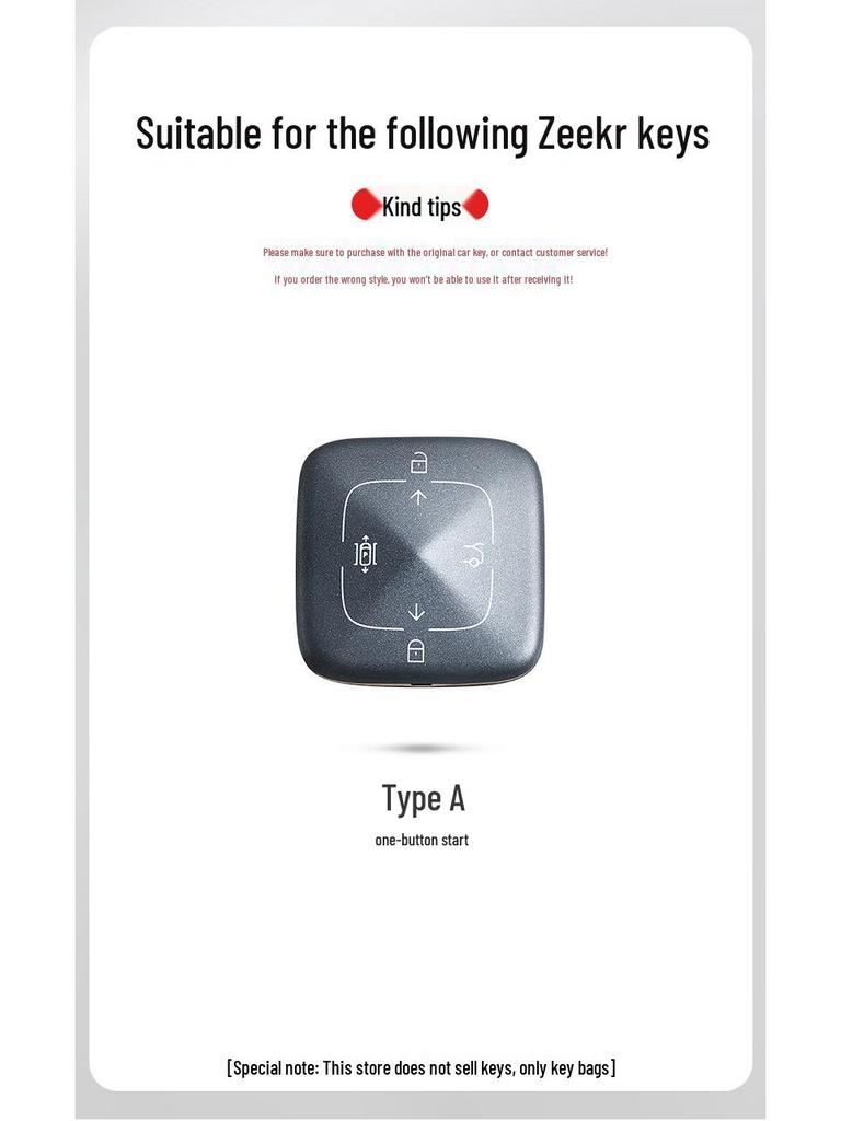 Bluetooth Брелок-Ключница для Zeekr JiKe 007 - Автоаксессуар, Чехол, Пряжка и Мужская Сумка