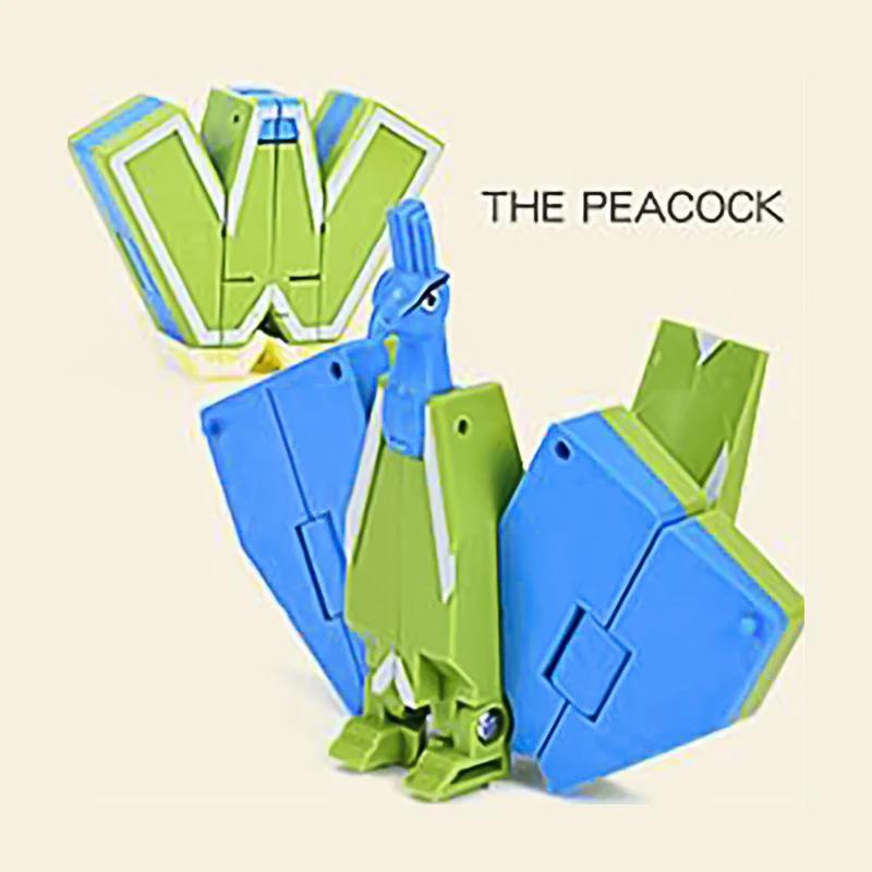 Новые обучающие игрушки 26 букв Изучаемые слова Трансформируемые Собираемые Роботы Алфавитные игрушки Для детей Подарки Учись Играй Робот-игрушка