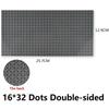 Single Double Sided Building Plates 32X32 16X16 16X32 Dots Diy Simulated Scene Building Block Base Compatible With Major Brands
