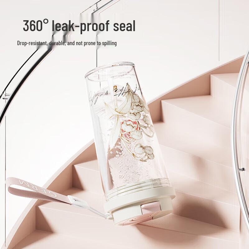 Пластиковый стакан для двух напитков «Ландыш» от Geminy