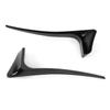 Car Accessories Gloss Black Rear Bumper Reflector Cover Canards Kits Replacement for MK7.5 GTD R 2017‑2020 Rear Bumper Canards