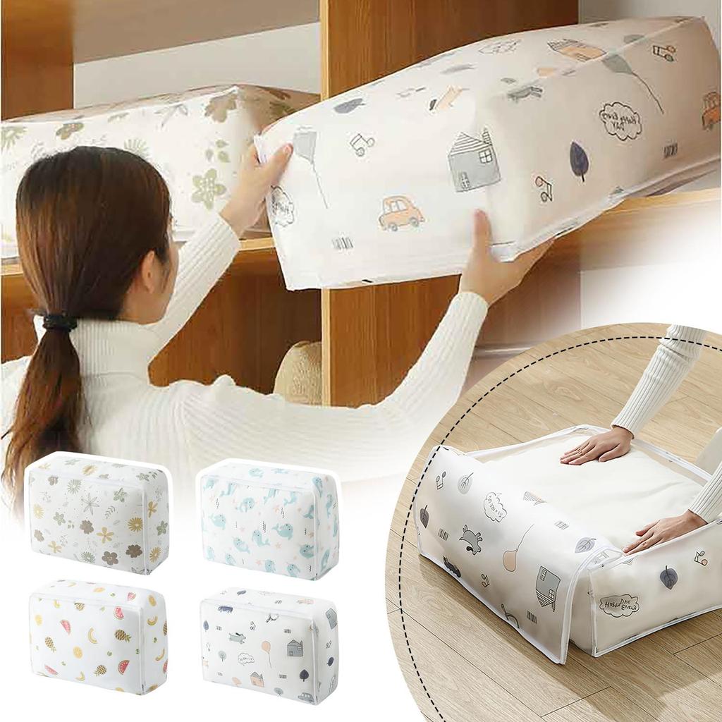 Home Dust-proof Storage Bag Foldable Large Capacity Clothes Quilt Storage Bag Moisture