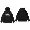 Unisex Hooded Sweatshirt Jogger Pants Set With Letter Print Fleece-Lined Cotton Blend Streetwear Winter Outfit