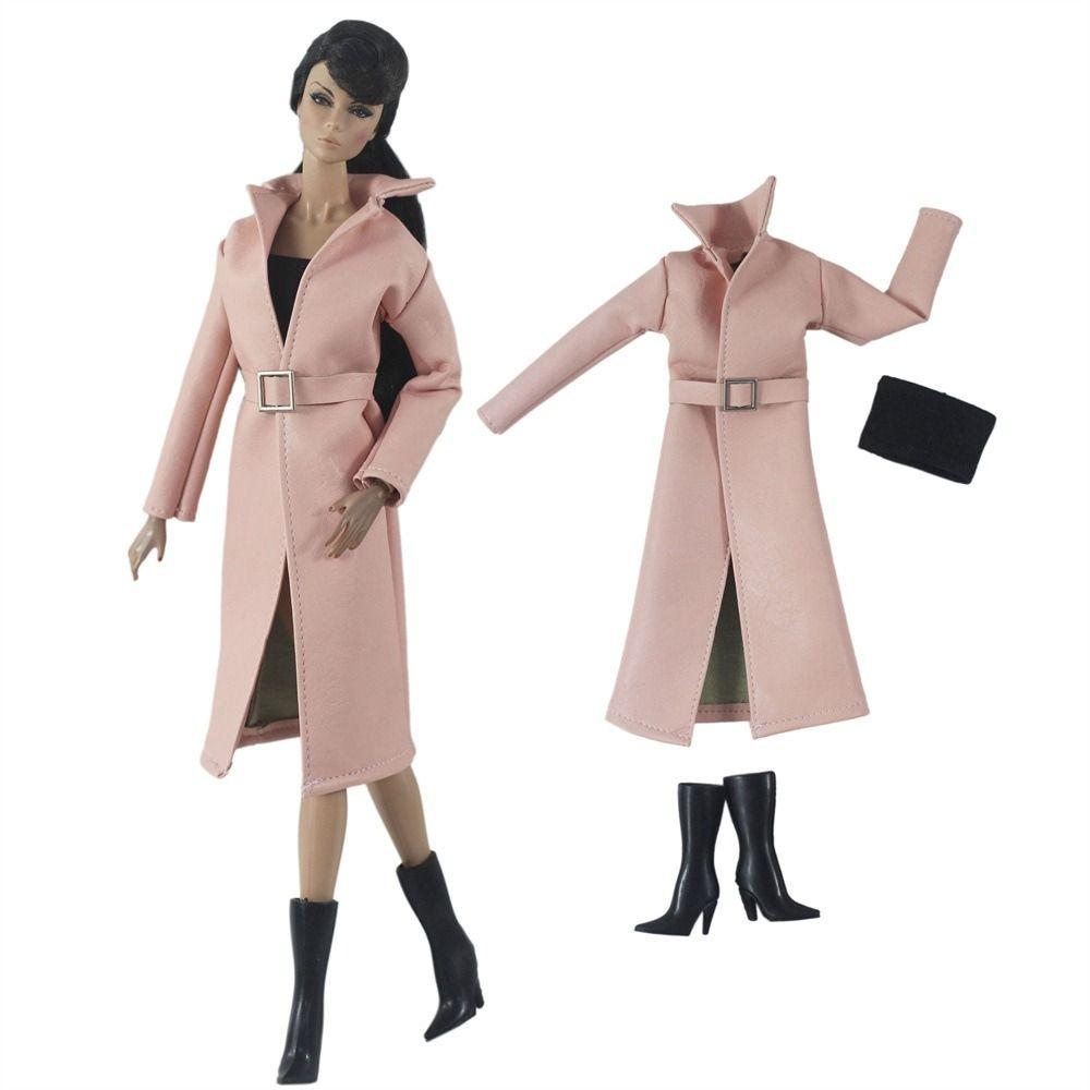 Casual Wear PU Leather Jacket Fashion Doll Accessories Dolls Dress for 1/6 BJD Dolls/30cm Dolls