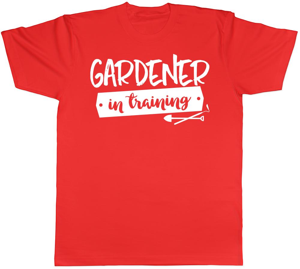 Gardener in Training Unisexs Unisexs Ladies TShirt Tee