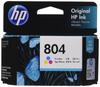 Оригинальный картридж Hewlett Packard HP 804 цветной T6N09AA (HP) []