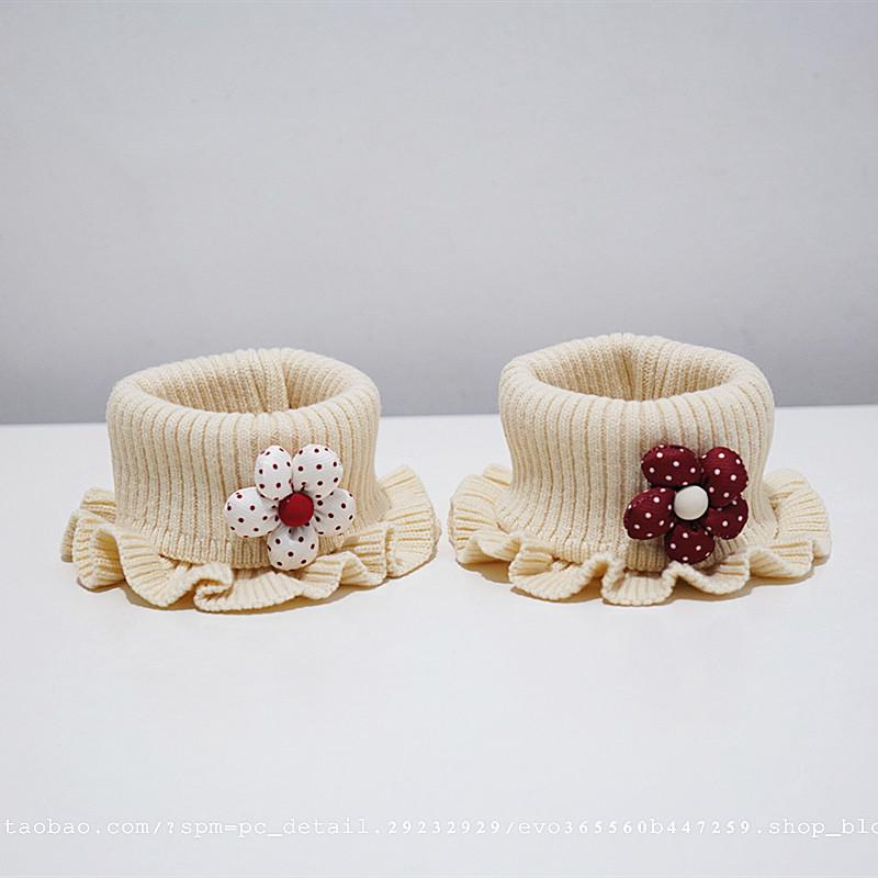 Осенне-зимний вязаный шарф-снуд для малыша: Ветрозащитный шарф для девочек и новорожденных