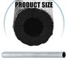Yousheng 10Pcs Pipe Insulation Foam Tubes Self Adhesive Insulation Foam Wrap Aluminum Foil Pipe Covers for Spigot Winter Outside Pipes Sprinkler