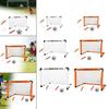 Foldable Soccer Goal Park Playground Yard Compact Practice Football Gate Portable Children's Outdoor Sports Training Set