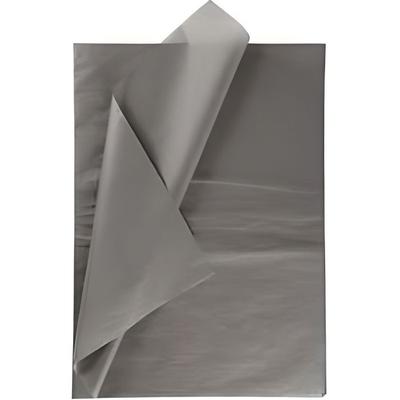 Тишью, лист 50x70 см, 14 г/м², серый, 25 листов