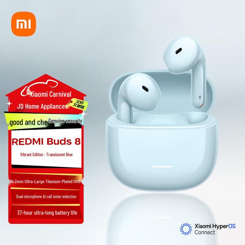Полностью беспроводные наушники серии Redmi Buds 8